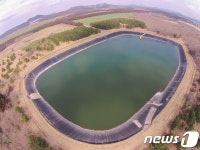 가뭄 피해 농가 돕기 위해 제동목장 저수지 개방