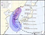 태풍 솔릭 한반도 근접…전남 남해안 먼바다 태풍주의보
