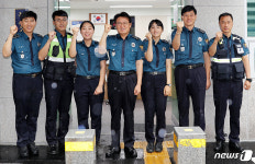 황운하 울산경찰청장, 증축준공 농소2파출소 격려방문