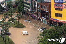 두 차례 물난리 광주 백운동·주월동 하수관로 정비