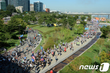 전우들과 가을을 달리다