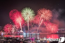 여수 밤바다 불꽃축제