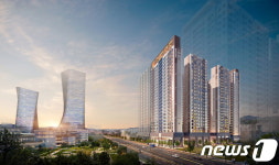 KCC건설, 주거복합단지 안양 KCC스위첸 이달 분양