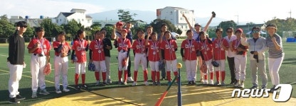 도순초 여자 티볼부, 교육감배 대회서 은메달