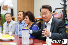 김선갑 광진구청장, 추석 맞아 사회복지시설 위문