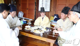 조상님 덕이야...귀암 종택 추석 음복