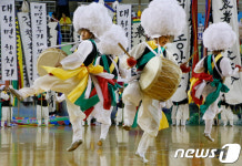 [화보]김천 22개 읍·면·동농악단의 빗내농악축제