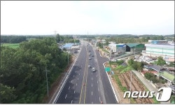 2018 전국체전 대비…익산 IC~금마 구간 임시개통