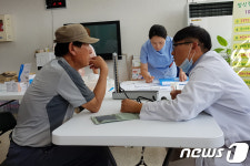 영덕아산병원, 태풍 피해 주민 대상 긴급 진료