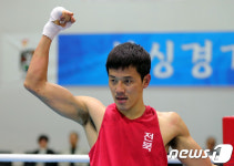 복싱 김정우 우승이다 