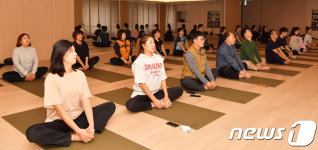 요가로 몸도 마음도 힐링해요