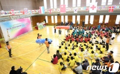 여천NCC, 경로당 노인들 초청 명랑운동회 열어