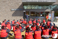 춘천 환경사업소 노조 목숨걸고 투쟁 끝낼 것