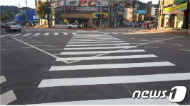 정읍시, 1일부터 보행자 중심 대각선 횡단보도 운영