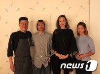 깜짝 내한 안젤리나 졸리, 미쉐린 3스타 한식당 가온 방문