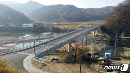 [홍천소식] 군도 14호선 재해위험지구 정비사업 완료