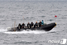 [화보]울진 바다목장 달려간 북파공작원들