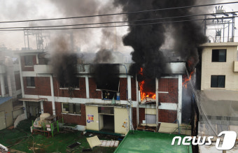 부천 삼정동 도장공장서 불