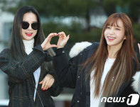 하니, 솔지언니와 함께하는 행복한 출근길