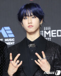 스트레이 키즈 한, 신비로운 블루 헤어