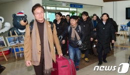 北 동해선 철도조사 마쳤습니다