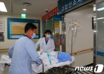 강릉 아산병원 입원 학생 5명 중 4명 자가호흡 치료