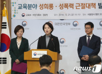 교육·여성·경찰 교육분야 성희롱·성폭력 근절대책 발표