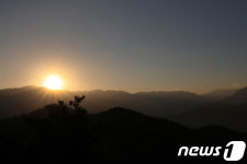 희망무주! 2019…무주읍 향로산서 기해년 해맞이