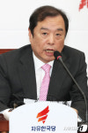 발언하는 김병준 비대위원장