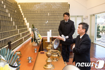 정인수 코레일 사장직무대행 '철도순직 영령에  참배'