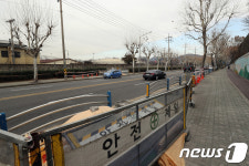 사라진 미군부대 앞 보도육교
