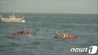 통영 해상서 전복 낚시어선 선장 사망