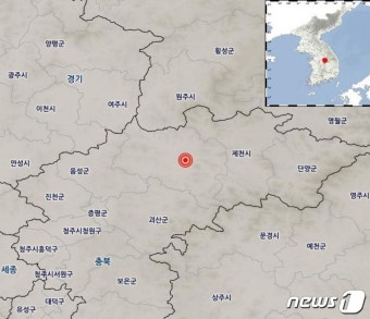충주 지진으로 경기와 강원도까지 지진 여파 미쳐, 별다른 피해 없어