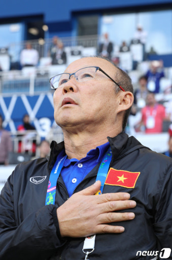 박항서 감독 '간절한 마음'