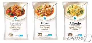 대상 청정원, 전자레인지로 간편 조리 냉동 스파게티 출시