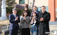 강신욱 통계청장, 대전 자모원에 위문품 전달