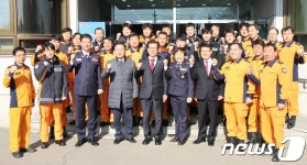 [동정] 이시종 충북도지사, 증평소방서 방문