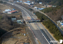 소통 원활한 서해안고속도로 군산IC