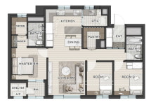 롯데건설, 가족 구성원 맞춤형 평면 선보인다