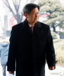 노조활동 부당개입 김장겸 선고공판 출석