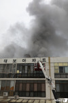 옷가지도 못챙겨…대구 목욕탕 화재 5~7층 이재민들 눈앞이 캄캄