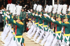 육군3사관학교 56기 사관생도 분열