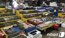 수원농수산물도매시장 수산물 10종 방사능 안전성 적합