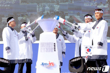 [화보]안동 임청각에 도착한 독립의 횃불
