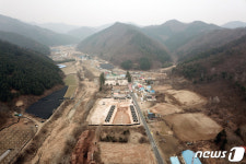 제2경춘국도 사업 예정지인 춘천 당림리