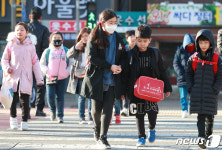 꽃샘추위..아이 추워