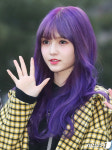 드림노트 한별, 신비로운 보라빛 헤어
