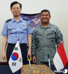 한국‧인도네시아 해양경찰, 해양안보 협력회의 개최