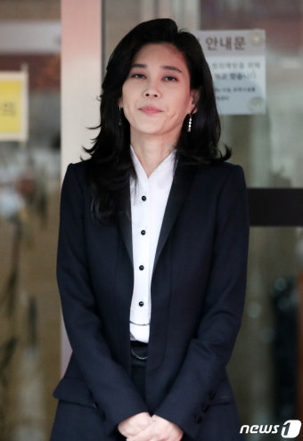 호텔신라 주주총회 참석한 이부진 사장