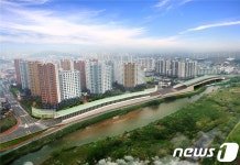 울산시, ‘동천제방겸용도로 개설공사’ 8일부터 재개